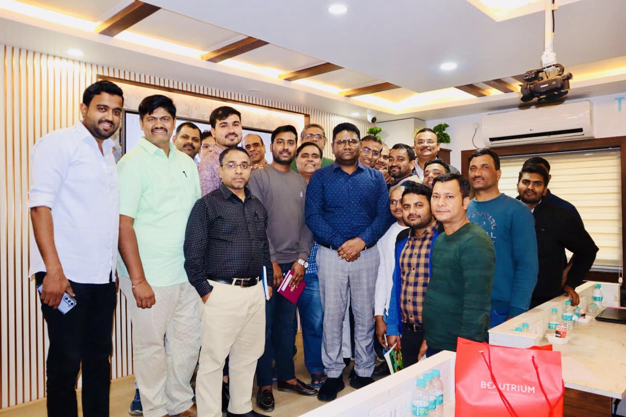 Professional team meeting